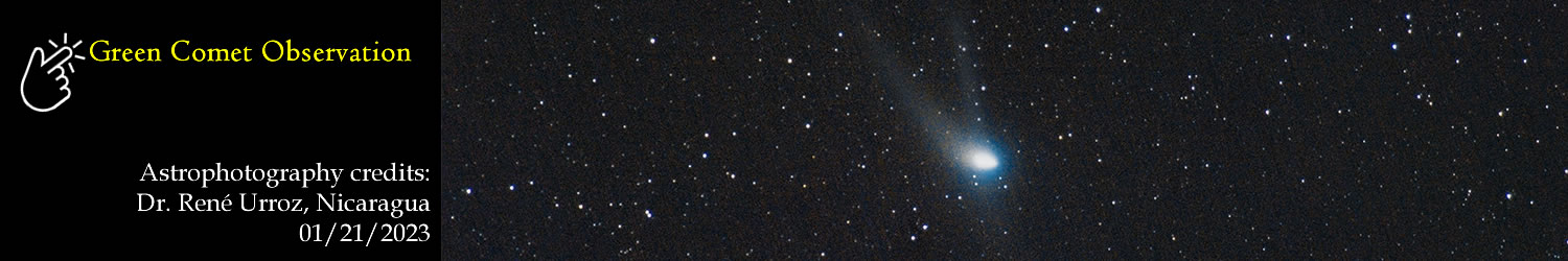 Green Comet Observation